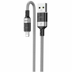 ikaku-ksc-696-smart-atras-uzlades-data-vads-usb-uz-lightning-1-2m-grey